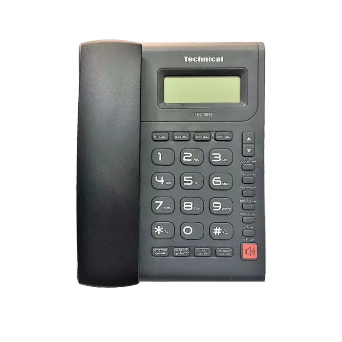 تلفن رومیزی تکنیکال مدل TEC-5849