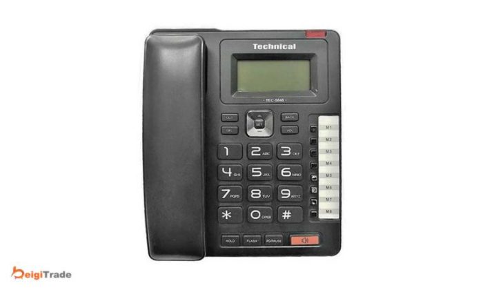 تلفن رومیزی تکنیکال مدل TEC-5846
