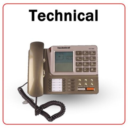 تلفن تکنیکال مدل TEC-5840