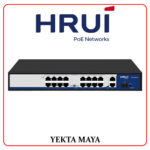 سوئیچ شبکه PoE مدل HR900-AF-1621GS-300