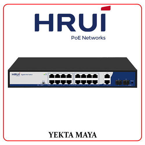 سوئیچ hrui PoE مدل HR900-AFG-1622S-300