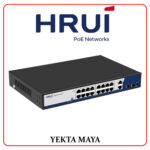 سوئیچ PoE شبکه hrui مدل HR900-AFG-1622S-300