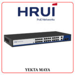 سوئیچ hrui PoE شبکه مدل HR900-AFG-2422S-400