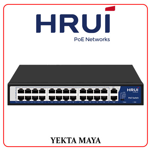 سوئیچ PoE hrui مدل HR902-AF-242G-300