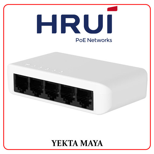 سوئیچ شبکه اترنت گیگابیتی HRUI HR-SWG0050plus