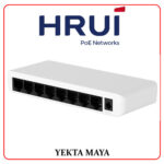 سوئیچ شبکه اترنت اچ آر یو آی مدل HR-SWG0080-plus