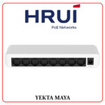 سوئیچ شبکه اترنت hrui مدل HR-SWG0080-plus