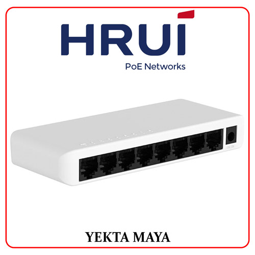 سوئیچ شبکه گیگابیتی HRUI مدل HR-SWG0080plus