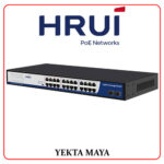 سوئیچ شبکه اترنت گیگابیتی اچ آر یو آی مدل HR-SWG10242S