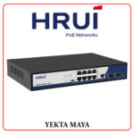 سوئیچ شبکه مدیریتی گیگ HRUI مدل HR-SWG2082NS
