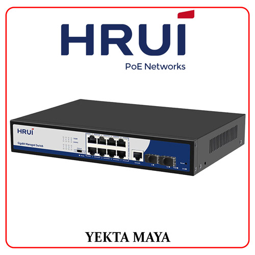 سوئیچ شبکه مدیریتی گیگابیتی HRUI HR-SWG2082NS