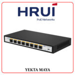 سوئیچ شبکه اترنت HRUI مدل HR-SWTG1C8F