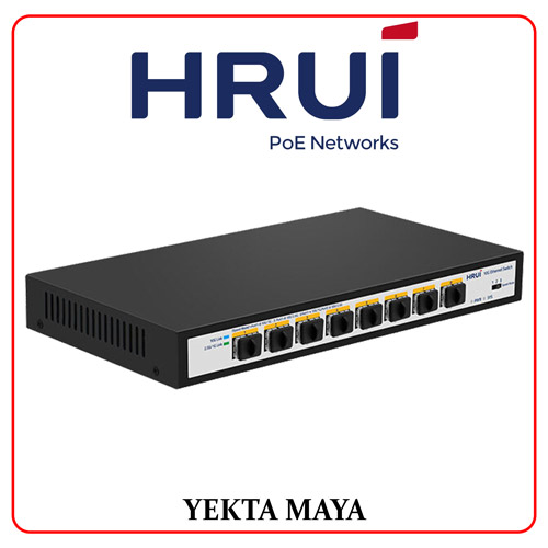 سوئیچ شبکه اترنت HRUI مدل HRUI HR-SWTG1C8F