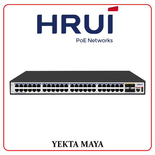 سوئیچ شبکه مدیریتی گیگابیتی HRUI HR-SWTG3448S