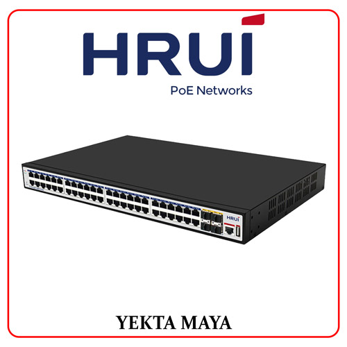 سوئیچ شبکه مدیریتی گیگی HRUI مدل HR-SWTG3448S