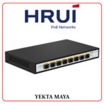 سوئیچ شبکه اترنت HRUI مدل HR-SWTGW2C8F