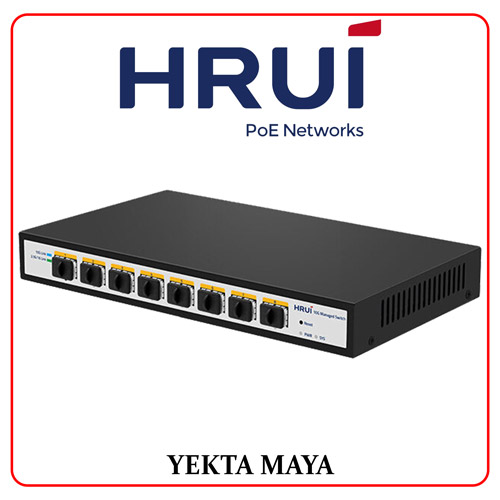 سوئیچ شبکه اترنت HRUI HR-SWTGW2C8F