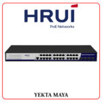 سوئیچ شبکه مدیریتی اترنت گیگی HRUI مدل HR-SWG20244S